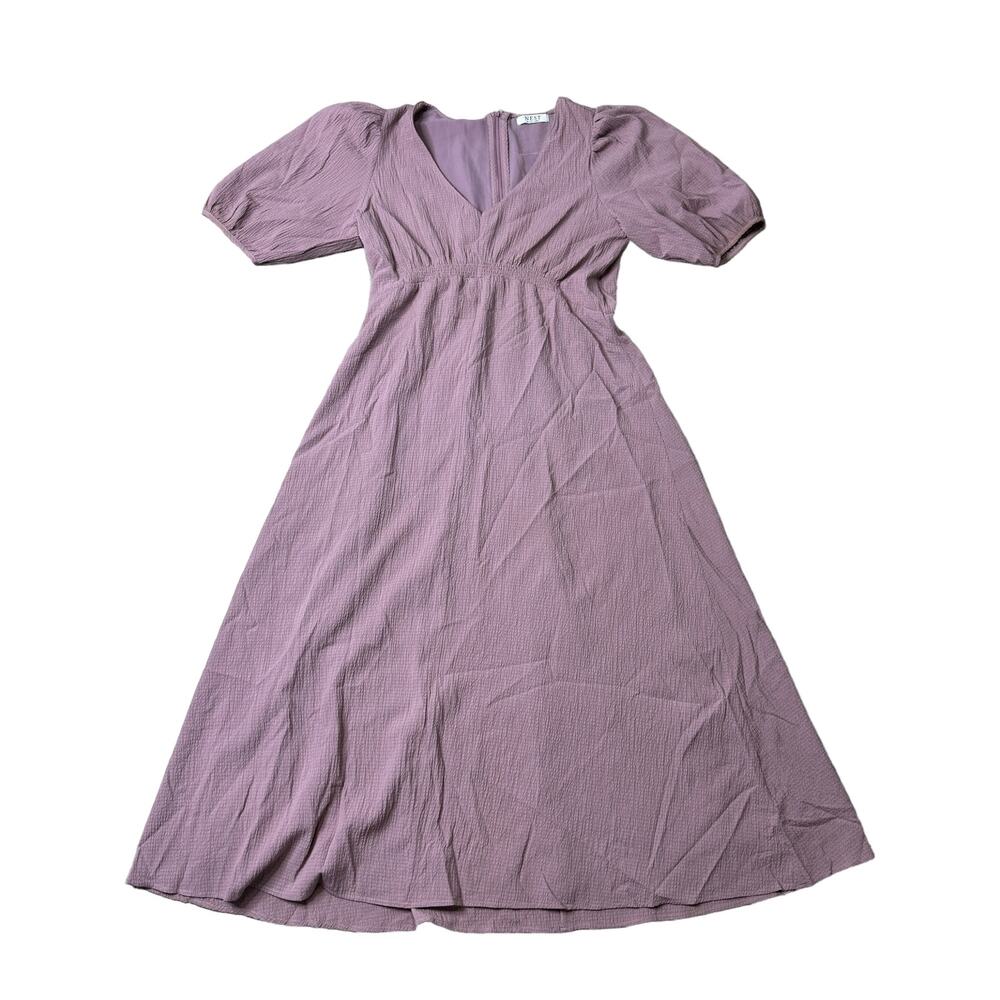Nest Black Label Violet Cottagecore Maxi Dress Large
